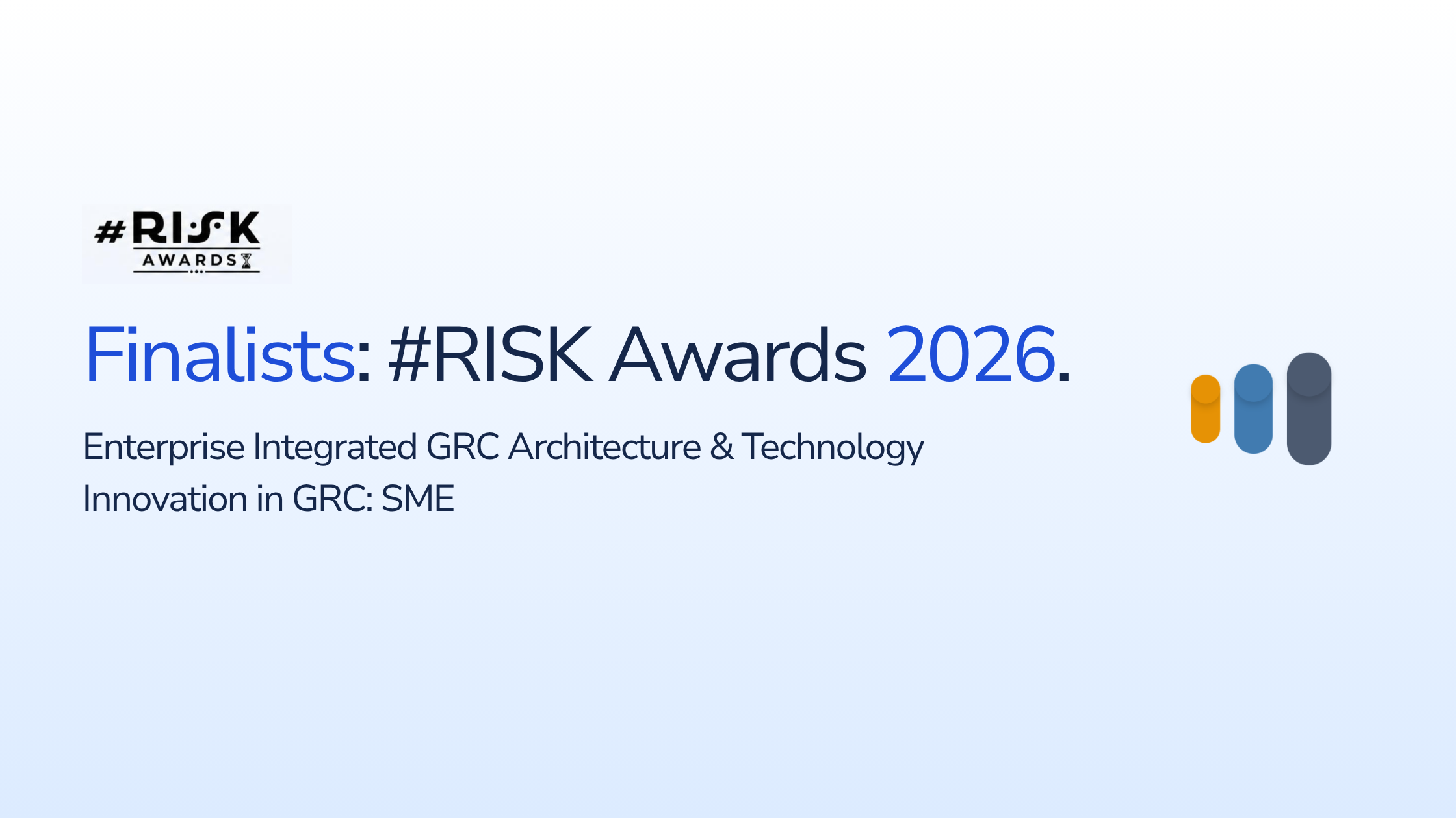 Initia Risk Shortlisted in Two #RISK Awards 2026 Categories